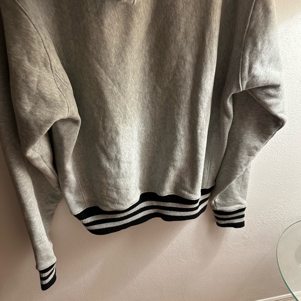Champion Sweatshirt Hoodie Grey size M Men - Picture 4 of 15